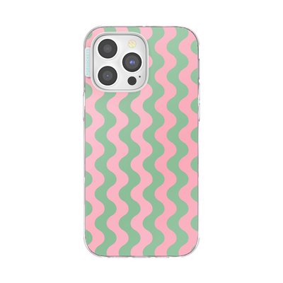Wavy Flamingo — iPhone 14 Pro Max MagSafe Case
